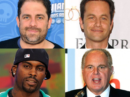 Brett Ratner, Kirk Cameron, Rush Limbaugh, and Michael Vick Brett Ratner, Kirk Cameron, Rush Limbaugh, and Michael Vick